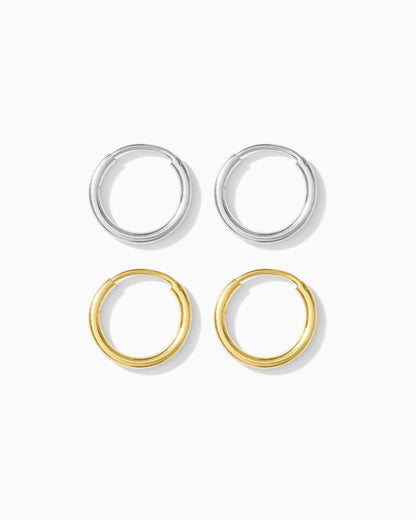10mm Endless Hoop Earrings, E65