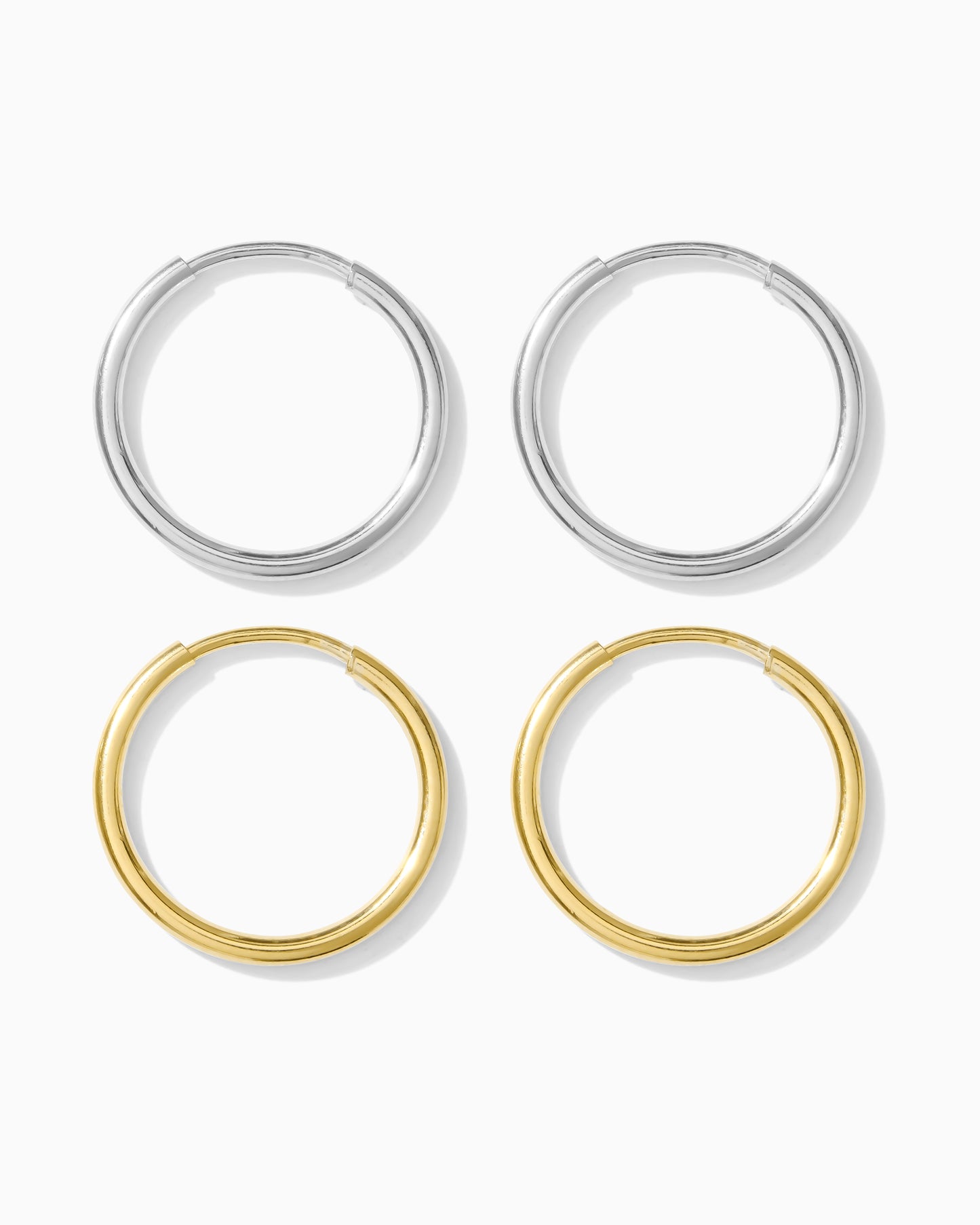 1.25x14mm Endless Hoop Earrings, E67