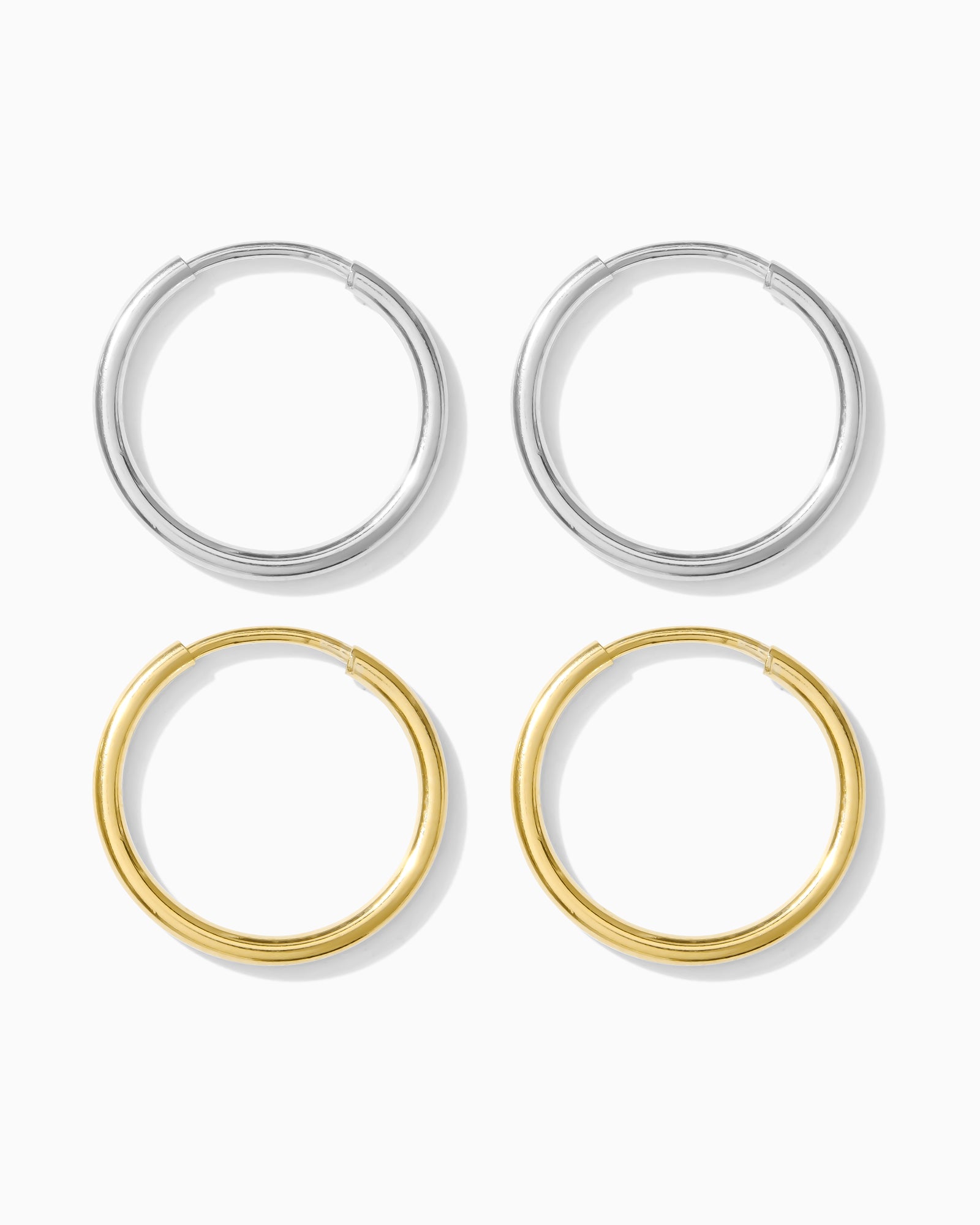 1.25x14mm Endless Hoop Earrings, E67