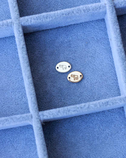 Elephant Oval Connector, CN01