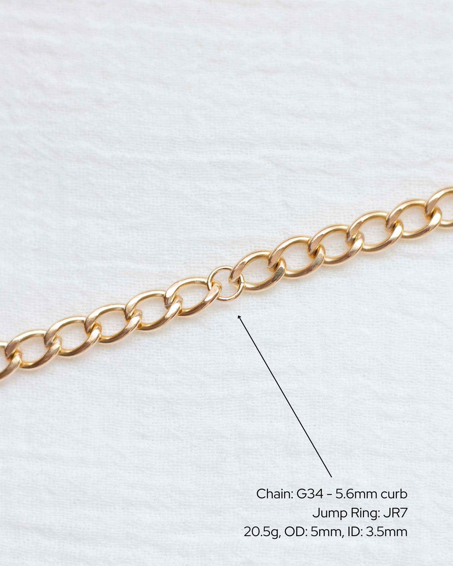 5.6mm Curb Chain, G34, S34