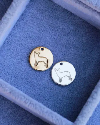 12.7mm Australian Cattle Dog Pendant, CH137