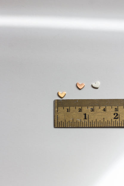 6x7mm Heart Blank, B22