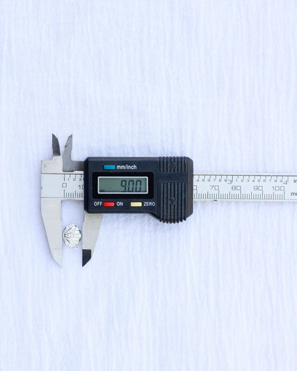 Shell with CZ Connector Charm, CN168