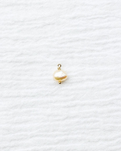 Freshwater Pearl Baroque Shape Charm, CH108