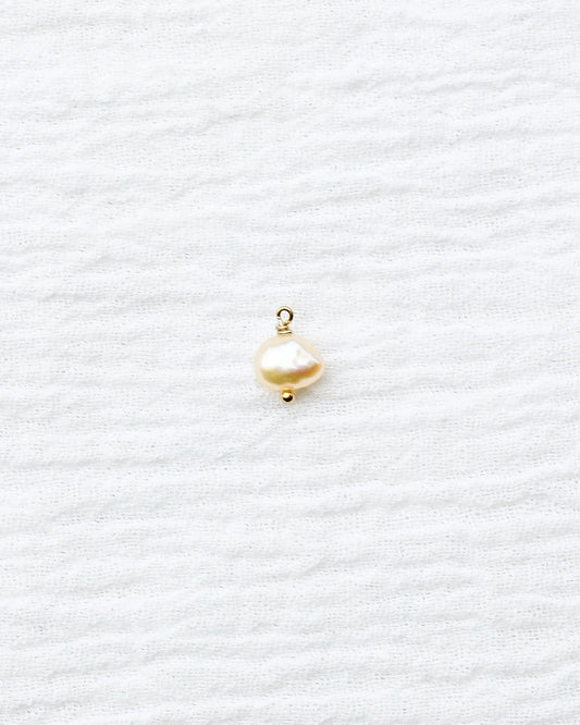 Freshwater Pearl Baroque Shape Charm, CH108