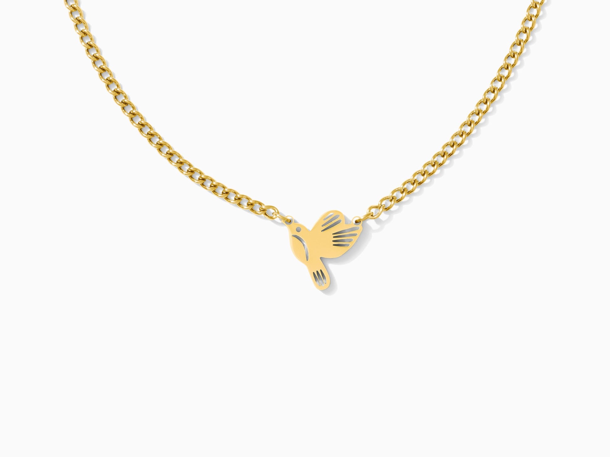 18" Hummingbird Necklace, N87