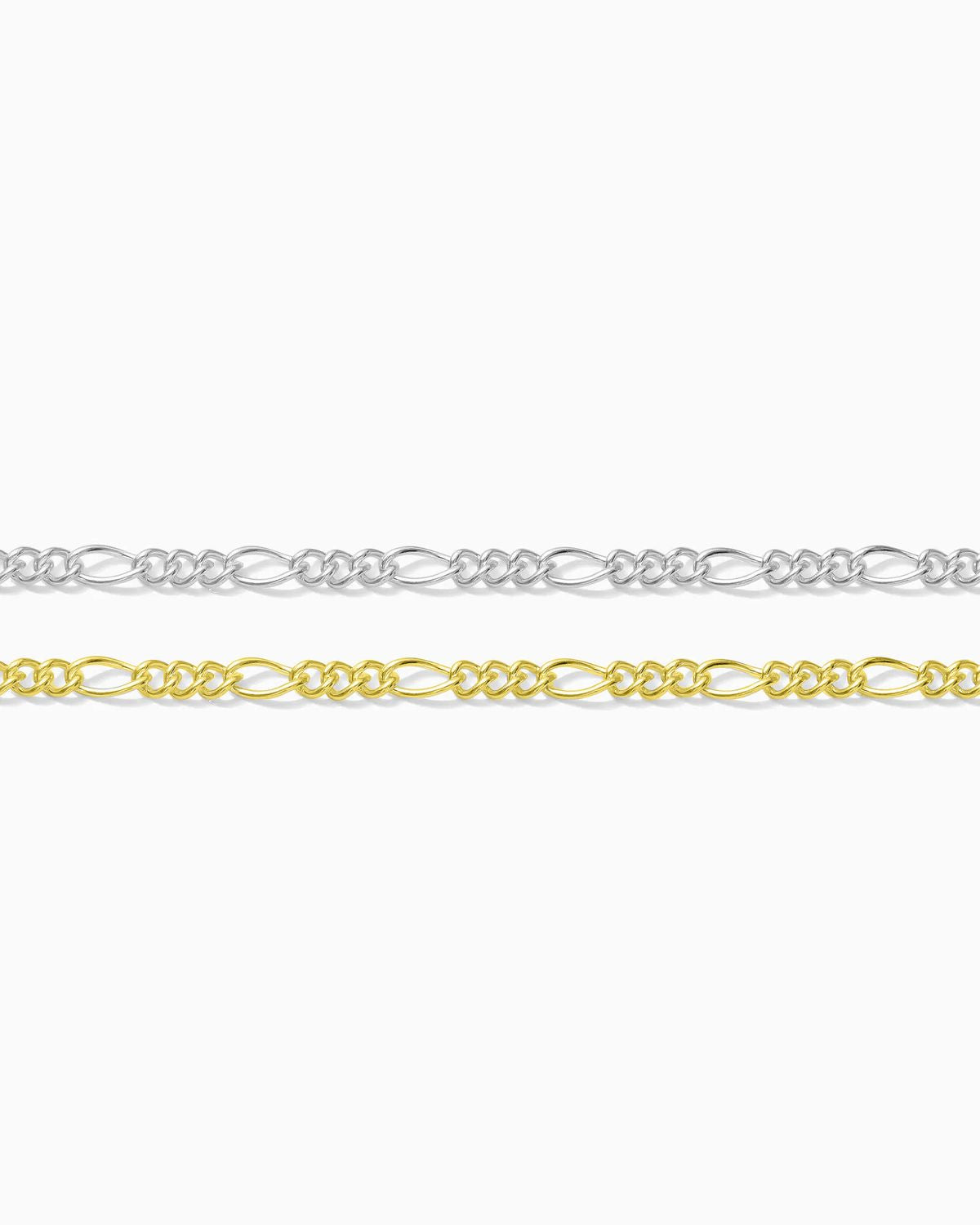 2.7mm Figaro Chain, G46, S46