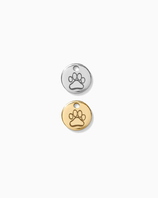 6.3mm Paw Print Charm, CH05