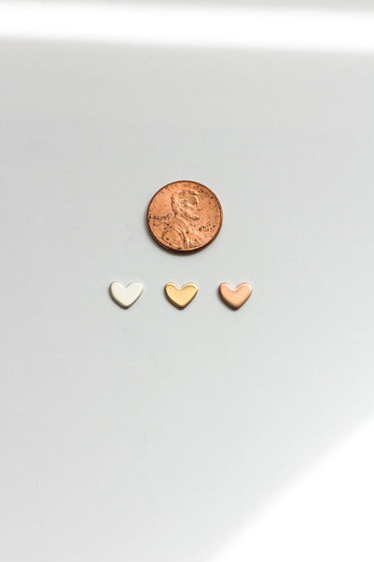 8x9mm Heart Blank, B21