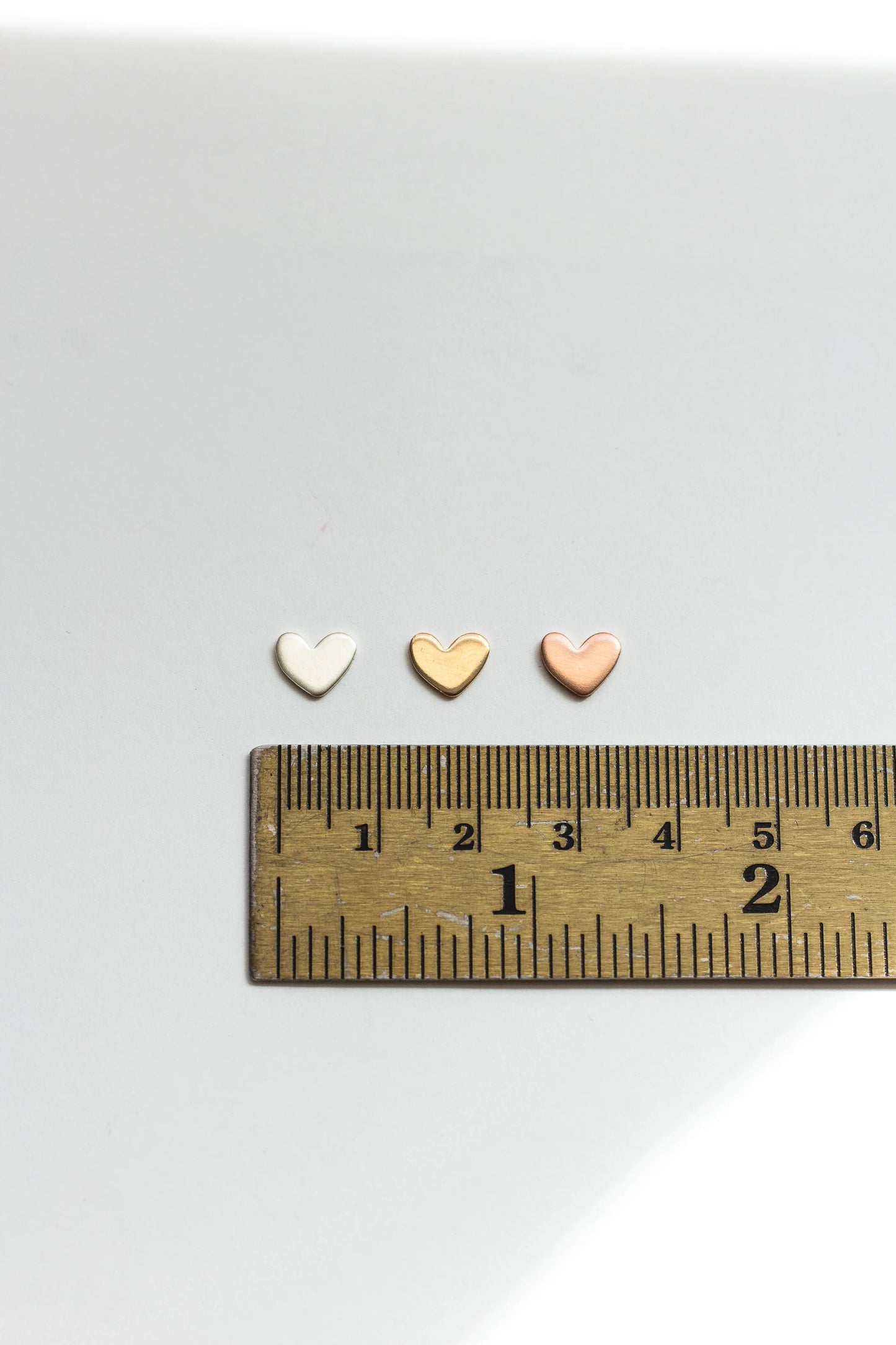 8x9mm Heart Blank, B21