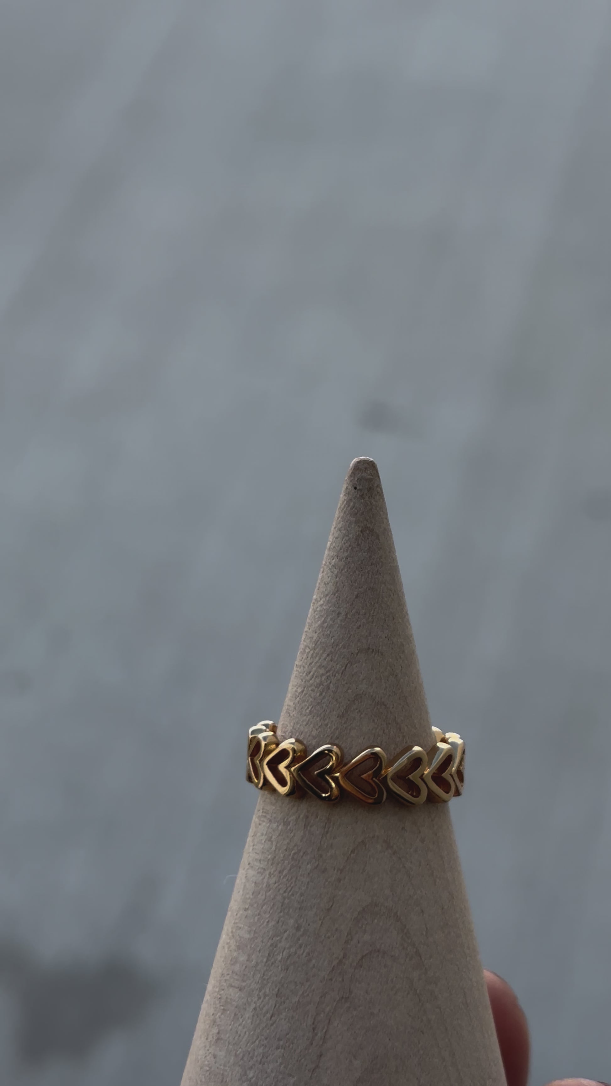 Heart Band Ring, R48