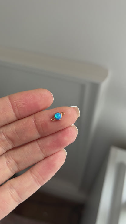 Blue Opal Connector, CN44