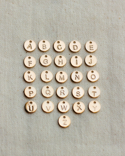 6.3mm A-Z Disc Charm, CH05