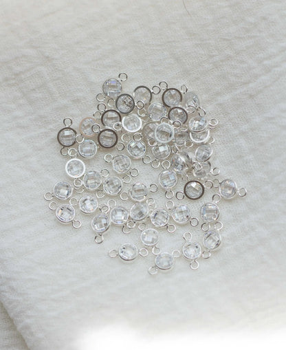 4mm Clear Double Sided Checkerboard Connector, CN27