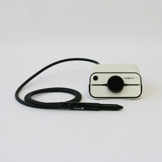 Zapp Plus® 2 Permanent Jewelry Welder™ with a Black Stylus
