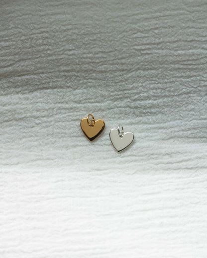 Plain heart pendant, CH36