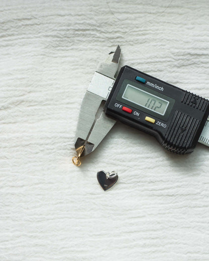 Plain heart pendant, CH36