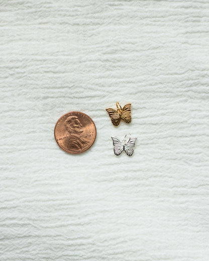 Textured Butterfly Pendant, CH37