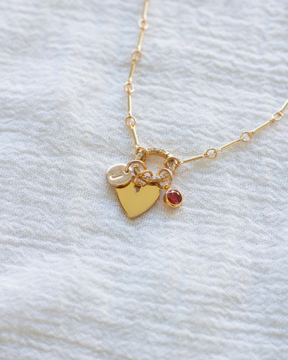 Pave CZ Charm Holder, F4