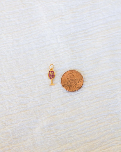 Wine Glass Charm, CH53
