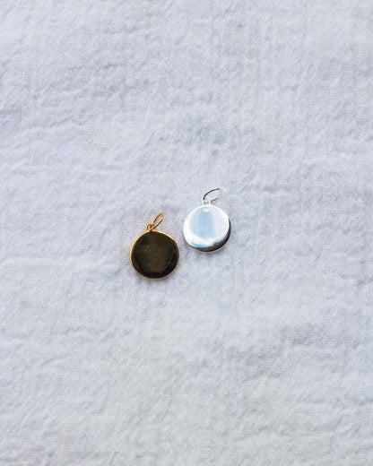Yin Yang Enamel Charm, CH62