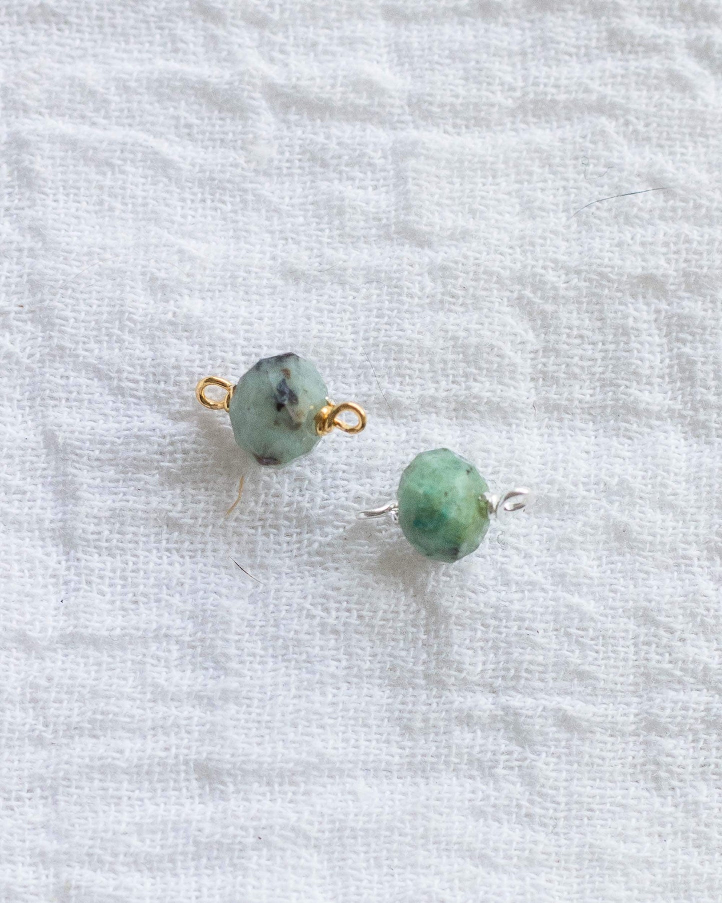 Turquoise Bead Connector, CN95