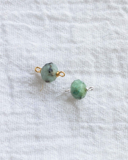 Turquoise Bead Connector, CN95