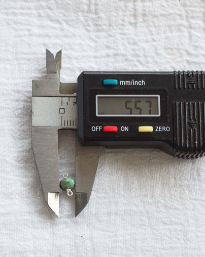 Turquoise Bead Connector, CN95