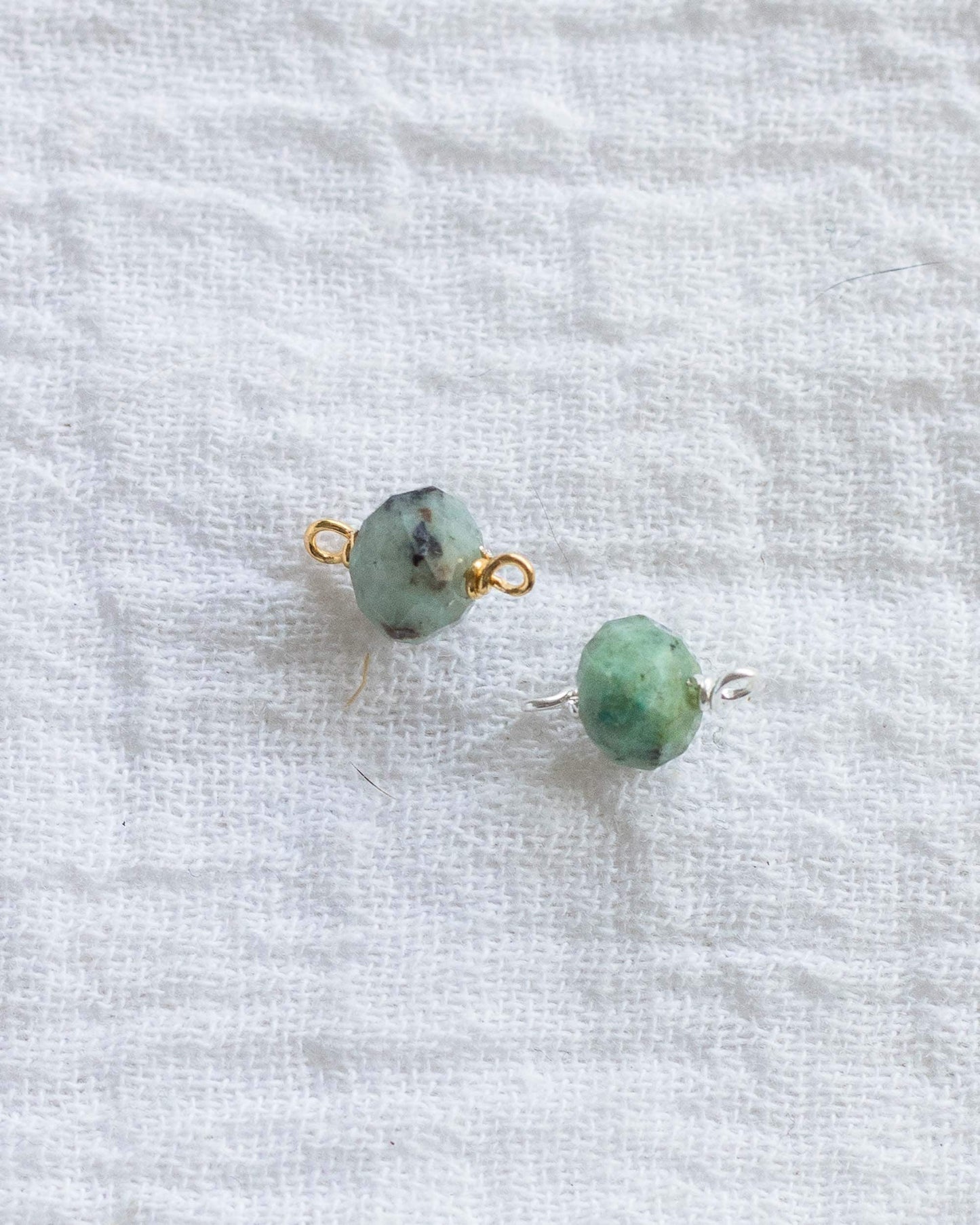 Turquoise Bead Connector, CN95